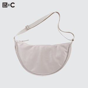 Faux Leather Round Shoulder Bag